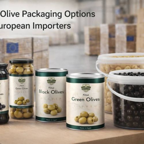 Confezionamento olive sfuse per importatori europei