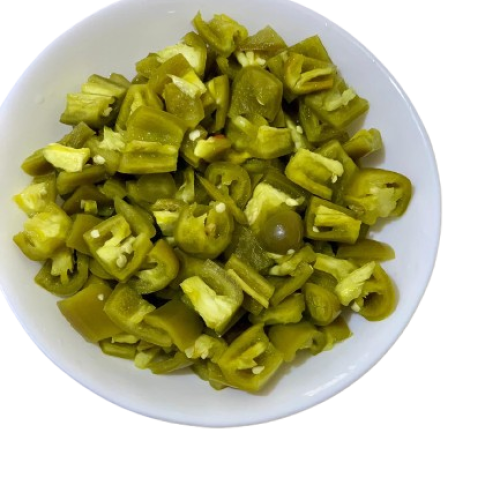 La versatilità dei jalapeños sottaceto e tagliati a cubetti