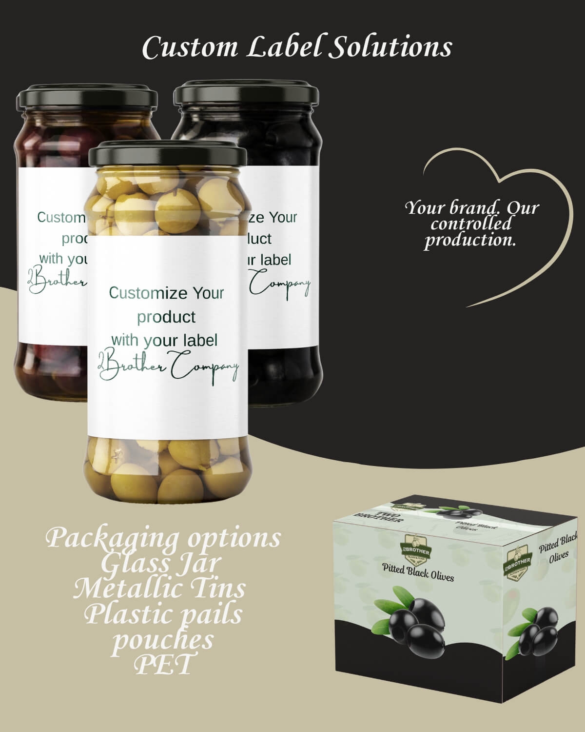Private Label Olive Manufacturing Supplier