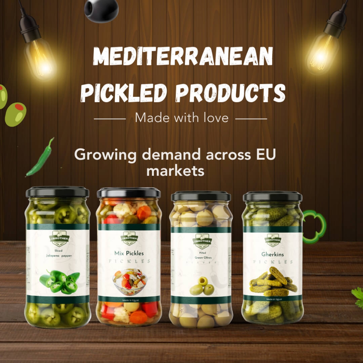 Rising Demand for Mediterranean Pickled Products in the EU