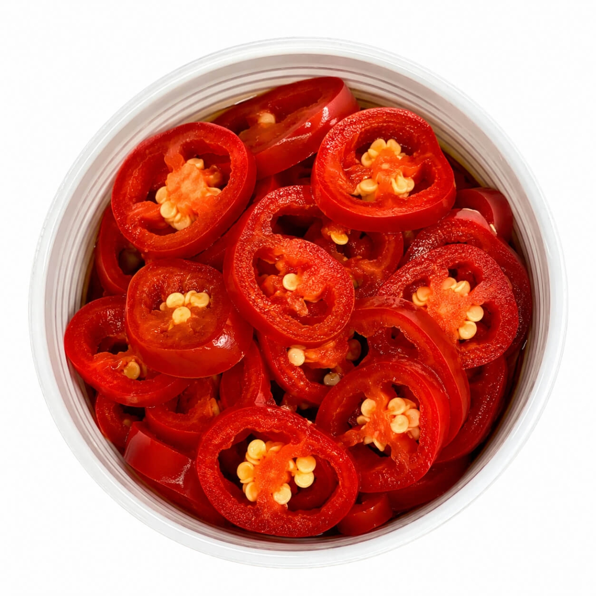 Маринованные Нарезанные Красные Халапеньо