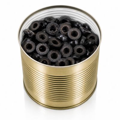 Lieferant f&uuml;r Geschnittene Oxidierte Schwarze Oliven